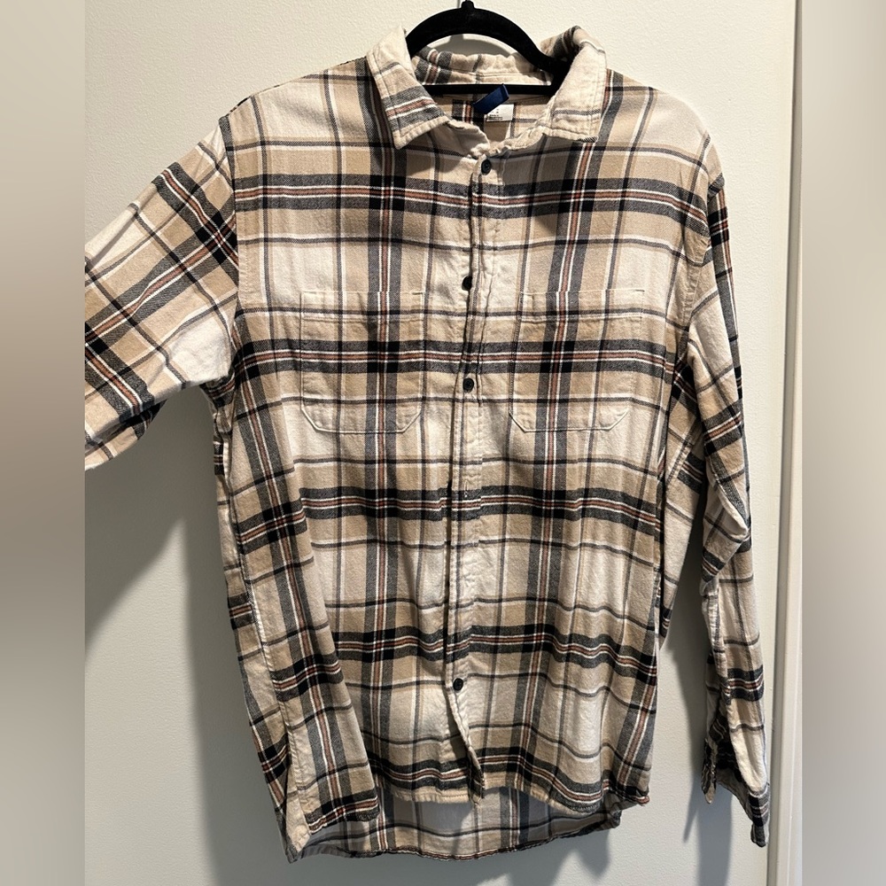 Neutral-Colored Flannel